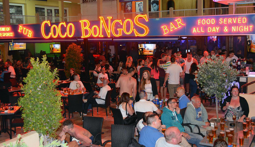 coco bongos magaluf